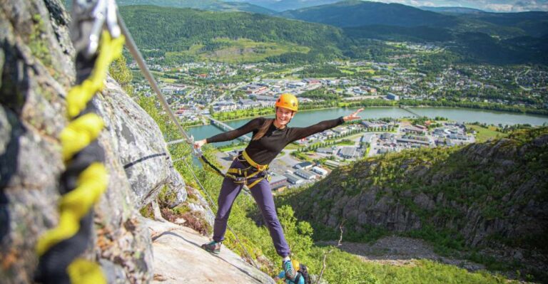 Mountain Climbing Adventure In Mosjøen Via Ferrata Activity Details