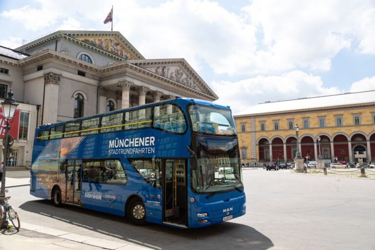 Munich: 24 Hour Big Bus Hop On Hop Off City Highlights Tour Tour Overview