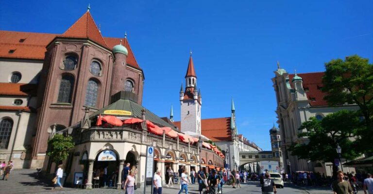 Munich: Old Town Guided Walking Tour With Lunch Stop Tour Overview