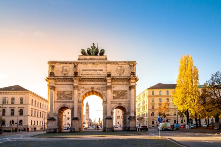 Munich: Private Walking Tour Odeonsplatz And Stunning Architecture