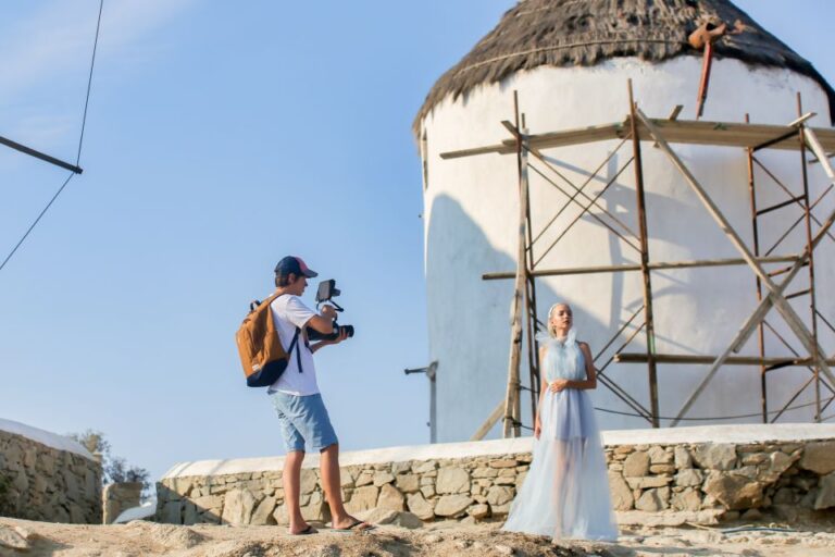 Mykonos: 1 Hour Private Photo Session In Mykonos Town Overview And Pricing