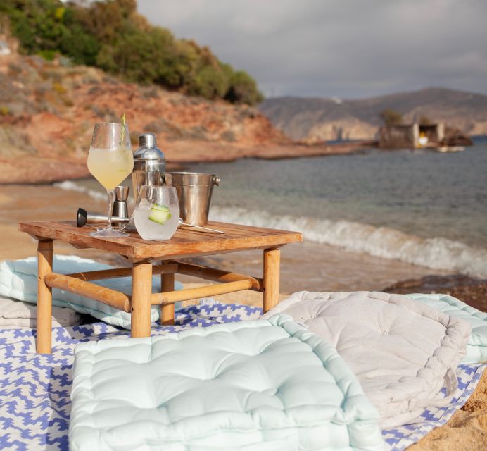 Mykonos: Sunset Cocktail Making Class on a Secluded Beach - Experience Overview