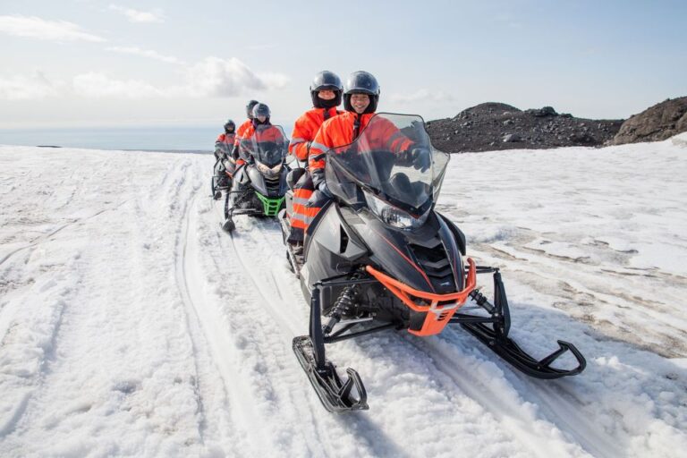 Mýrdalsjökull Snowmobile Adventure Overview Of The Adventure