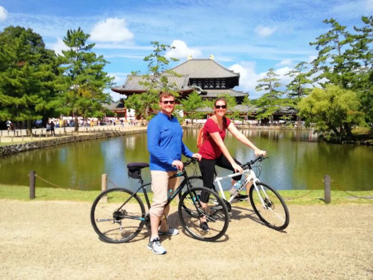 Nara: City Highlights Shared Group Or Private Bike Tour Tour Overview And Details