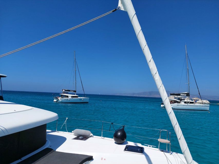 Naxos: Catamaran Cruise With Swim Stops, Food, and Drinks - Cruise Overview