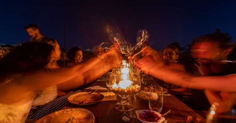 Naxos: Full Moon Dinner And Wine Tasting In A Vineyard Activity Overview