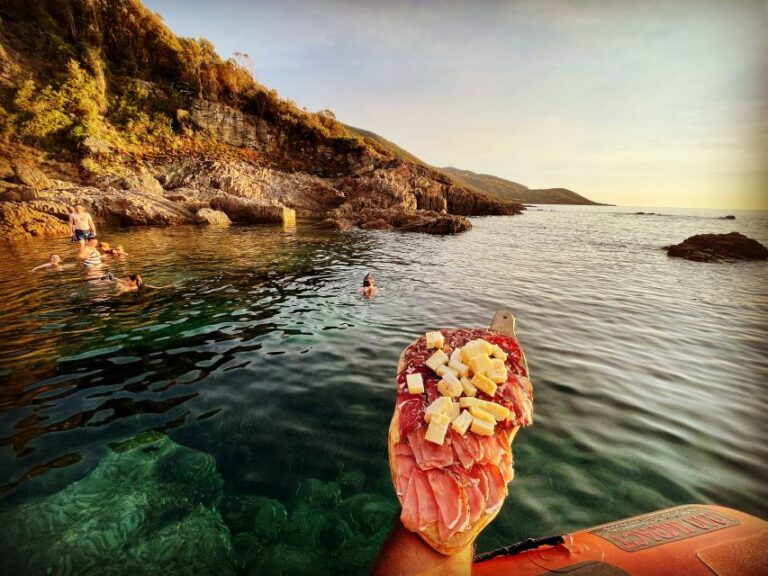 Near Ajaccio: Sanguinaires Islands Boat Trip Sunset Drinks Overview Of The Boat Tour