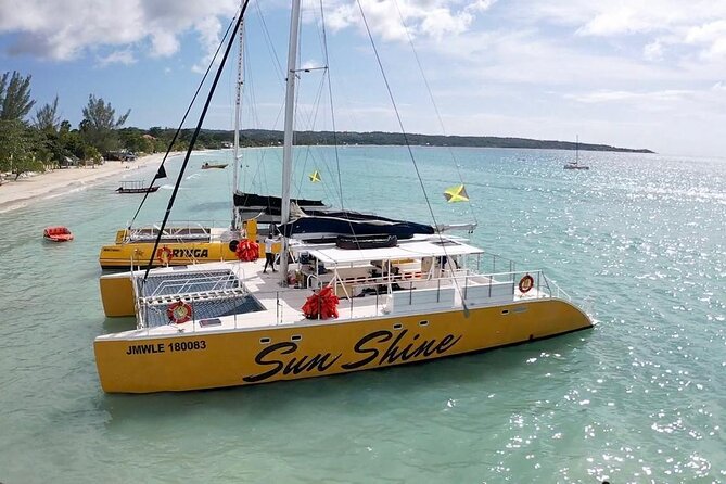 Negril Ricks Cafe Catamaran Montego Bay And Negril Overview Of The Catamaran Cruise