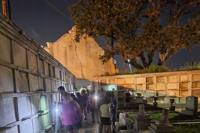 New Orleans Cemetery Bus Tour After Dark Tour Overview