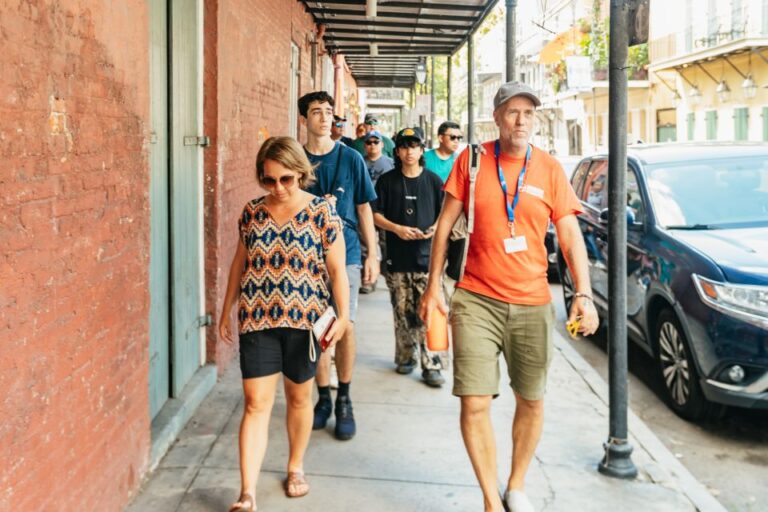 New Orleans: French Quarter Food Tour With A Local Exploring Jackson Square