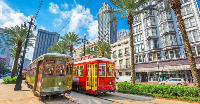 New Orleans: Guided City Drive And Steamboat Cruise Tour Overview