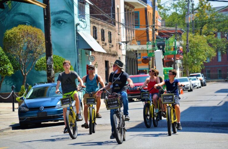 New Orleans: Guided Sightseeing Bike Tour Tour Overview And Details