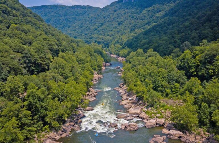 New River Gorge Whitewater Rafting Lower New Full Day Whitewater Rafting Overview