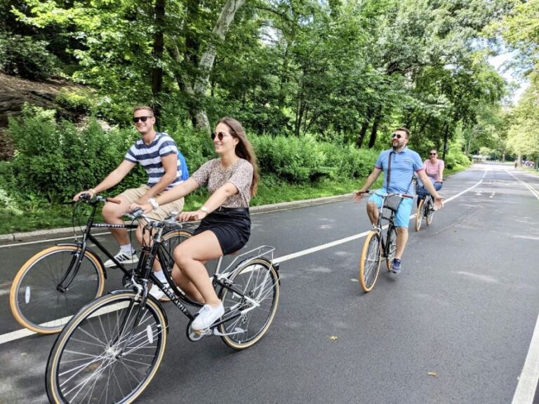 New York City: Best Of Central Park Bike Tour Tour Overview