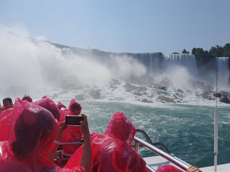 Niagara Falls: First Behind The Falls Tour & Boat Cruise Tour Overview