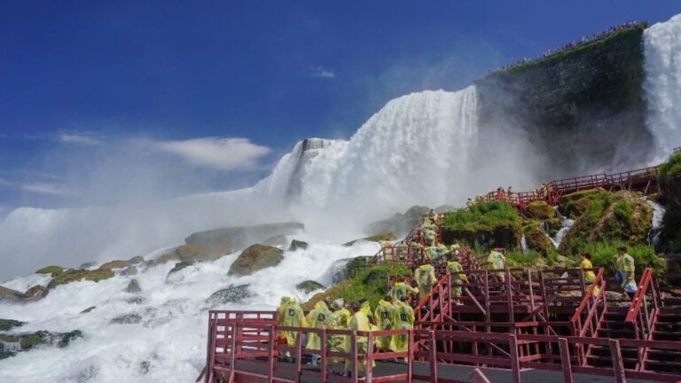 Niagara Falls, Usa: Walking Tour W/cave And Maid Of The Mist Tour Overview