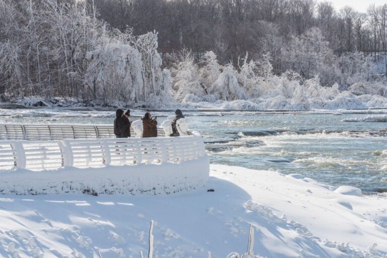 Niagara Falls: Winter Wonderland Multinational Excursion Goat Island And Cave Exploration