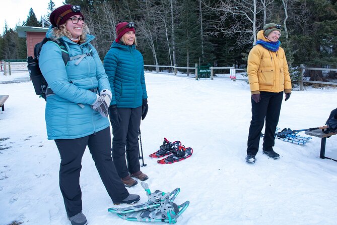 Night Snowshoeing Near Castle Mountain Resort With Local Guide Whats Included