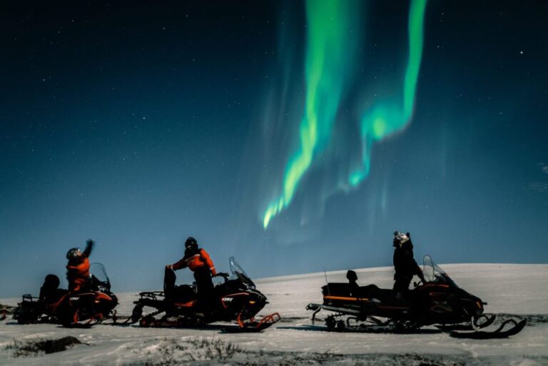 Northern Lights Adventure By Snowmobile Overview Of The Adventure