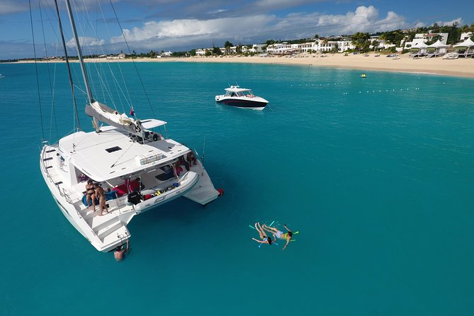 Nude Naturist Catamaran Boat Luxury Charter In St Maarten Gourmet Dining And Refreshments