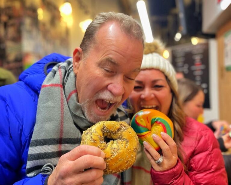 Nyc: Guided Bagel Tour With Bagel Tastings Tour Overview