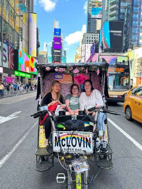 NYC: Rockettes Christmas Spectacular Pedicab Rides - Overview and Pricing