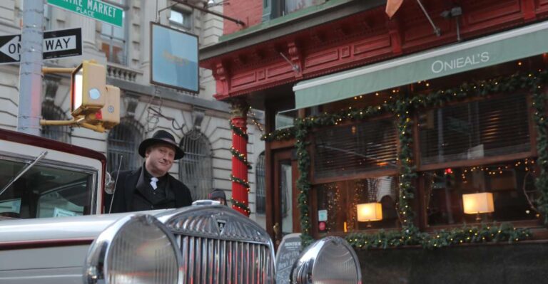 Nyc: Speakeasies Of Manhattan Tour In A Classic Car Tour Overview