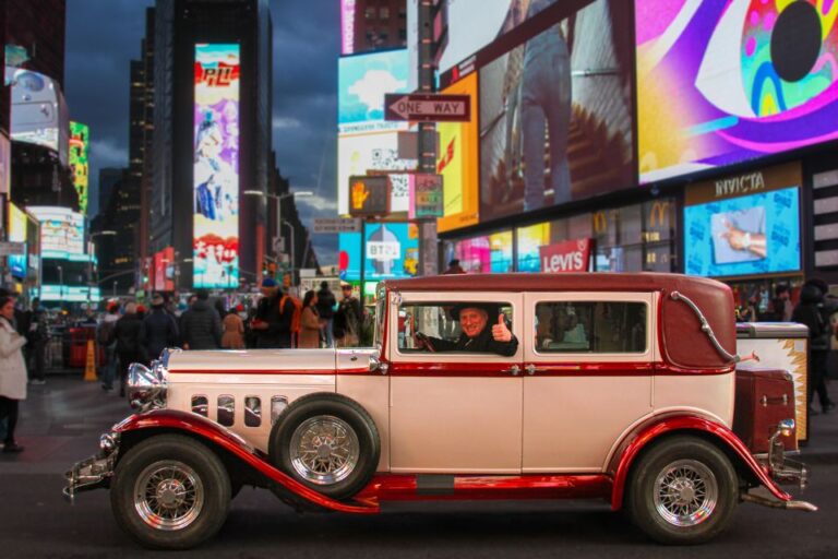 Nyc: Vintage Car Midtown Manhattan Tour Tour Options And Duration