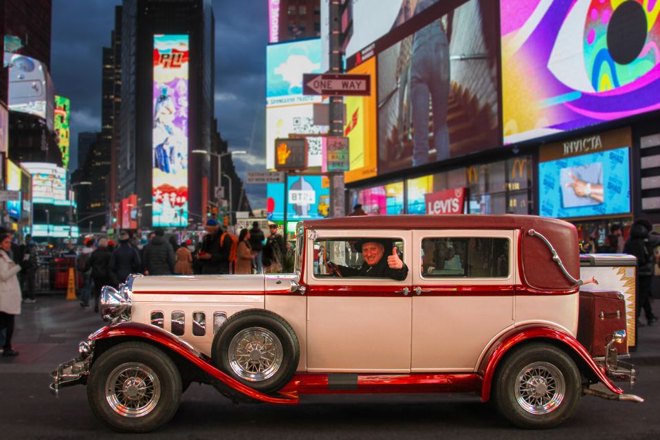 NYC: Vintage Car Midtown Manhattan Tour - Tour Options and Duration