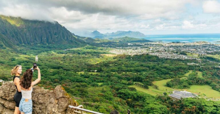 Oahu: Circle Island Tour With Lunch & Waimea Waterfall Tour Highlights