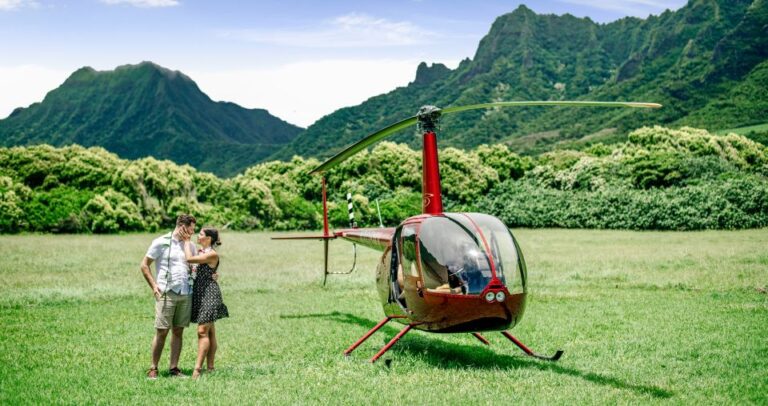 Oahu: Exclusive Private Romantic Flight Tour Details