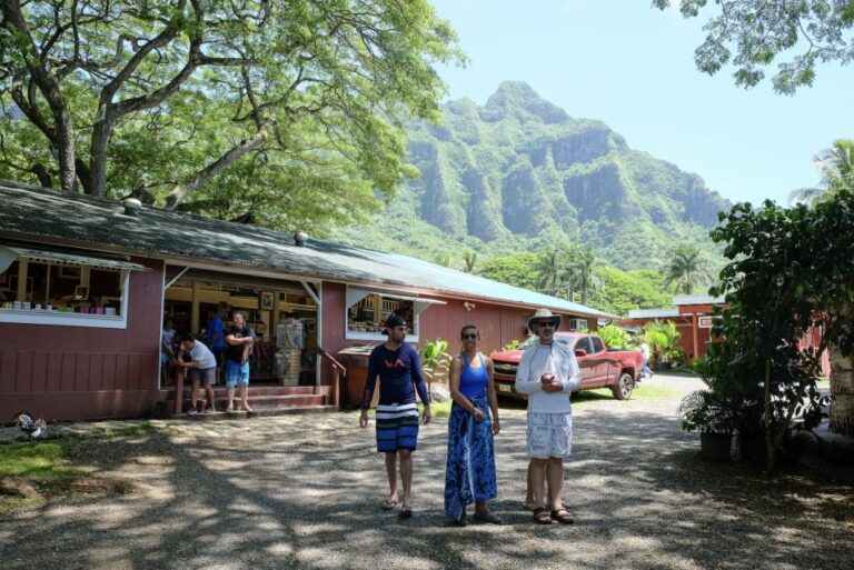 Oahu Hidden Gems & Waimea Botanical Garden/waterfall Tour Tour Overview