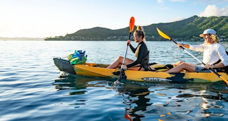 Oahu: Kaneohe Bay Coral Reef Kayaking Rental Activity Overview