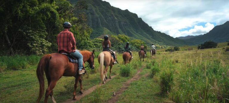 Oahu: Kualoa Hills And Valleys Horseback Riding Tour About The Kualoa Hills And Valleys Tour