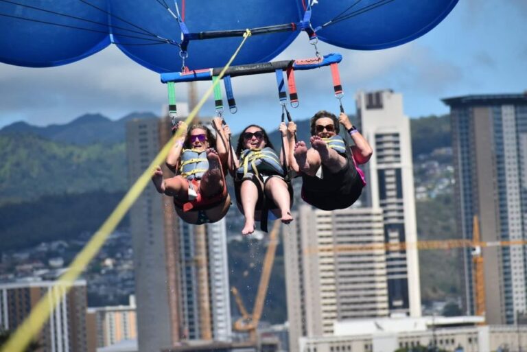 Oahu: Waikiki Parasailing Activity Overview