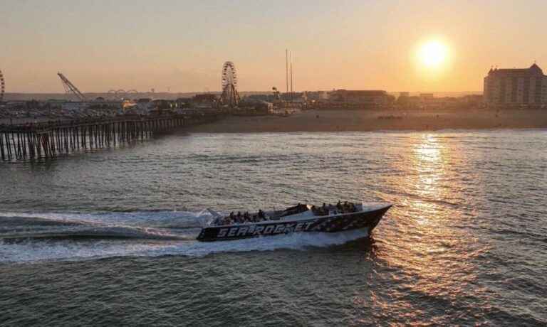 Ocean City, Md: Sea Rocket Sunrise Cruise Overlooking Oc Activity Overview