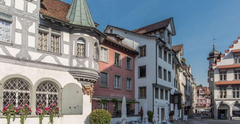 Old Town Walking Tour In St.gallen With Textile Museum Tour Overview