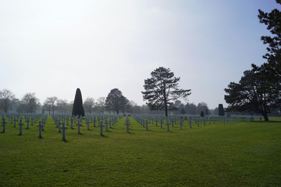 Omaha Beach and Colleville Cemetery Private Walking Tour - Starting Point: Normandy American Cemetery Visitors Center