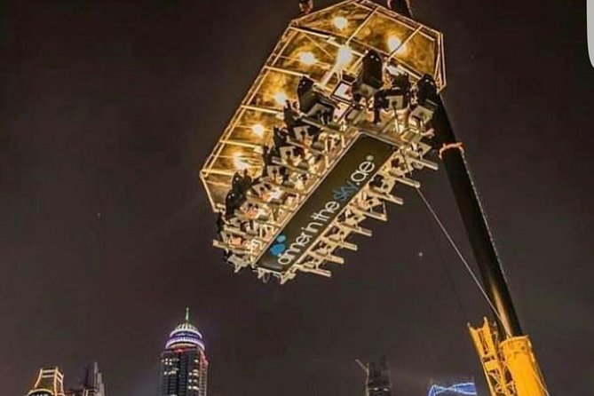 On Air Dinner Adventure In Dubai Aerial Dining Platform