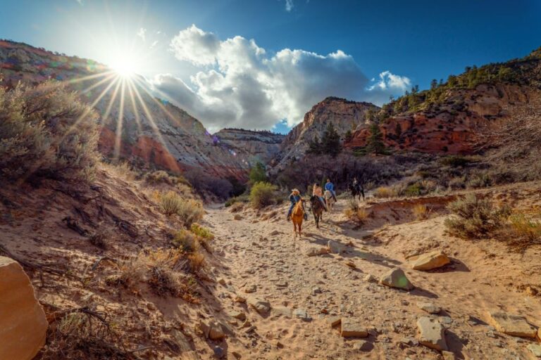 Orderville: East Zion Park White Mountain Horseback Tour Tour Overview