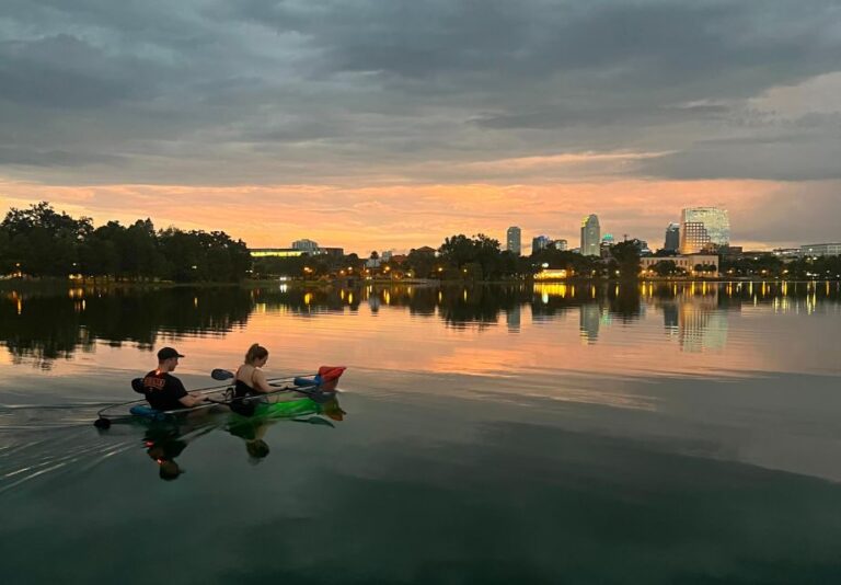 Orlando: Sunset Clear Kayak Or Paddleboard In Paradise Tour Tour Overview