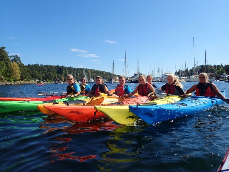 Oslo: 3 Hour Kayaking Trip On The Oslofjord Activity Details