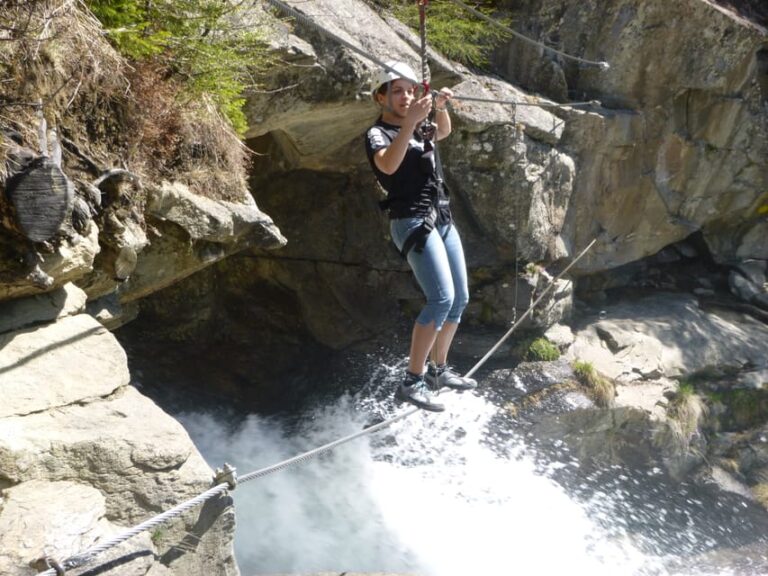 Ötztal: Via Ferrata Climbing At Stuibenfall With Swimming Activity Overview