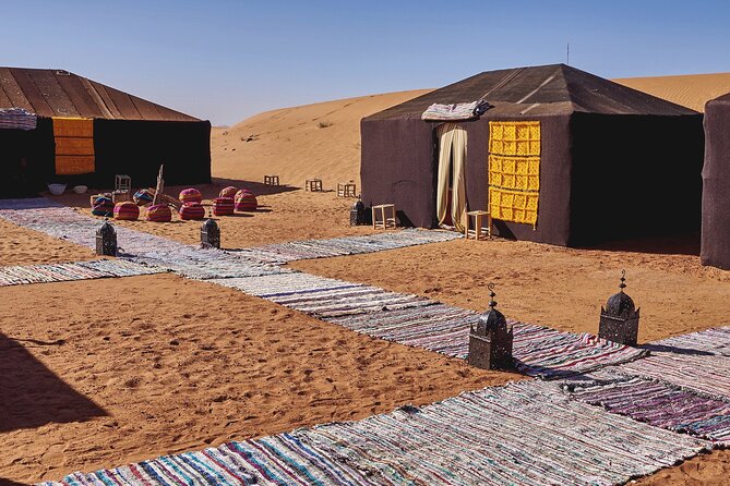 Overnight Camel Trekking in Merzouga - Included Amenities and Experiences