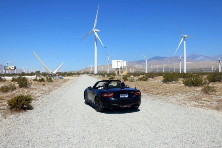 Palm Springs: Self Driving Windmill Tour Tour Overview