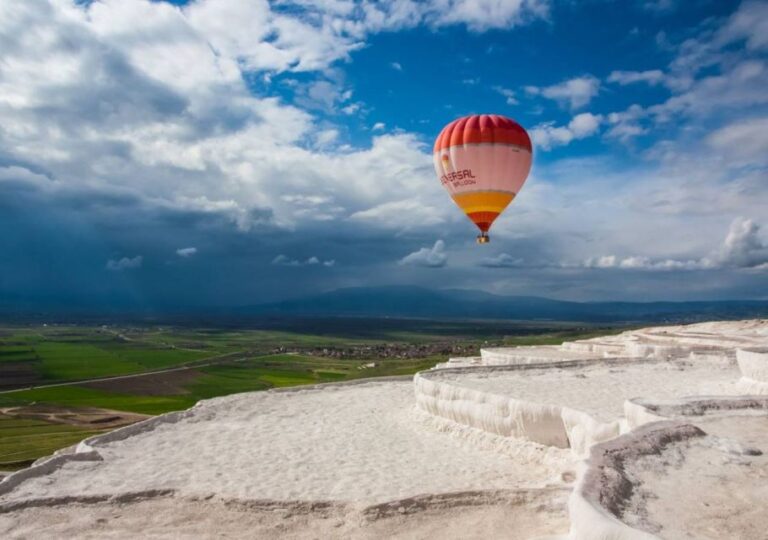 Pamukkale: Hot Air Balloon Flight With Flight Certificate Activity Overview