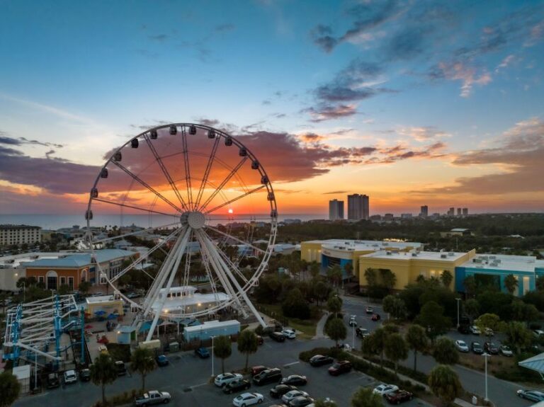 Panama City Beach: Skywheel Ticket With Sunset Option Ticket Information And Pricing