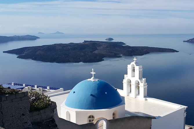 Panoramic Views Santorini Small Group Shore Excursion With Minimum Walking Tour Overview And Details