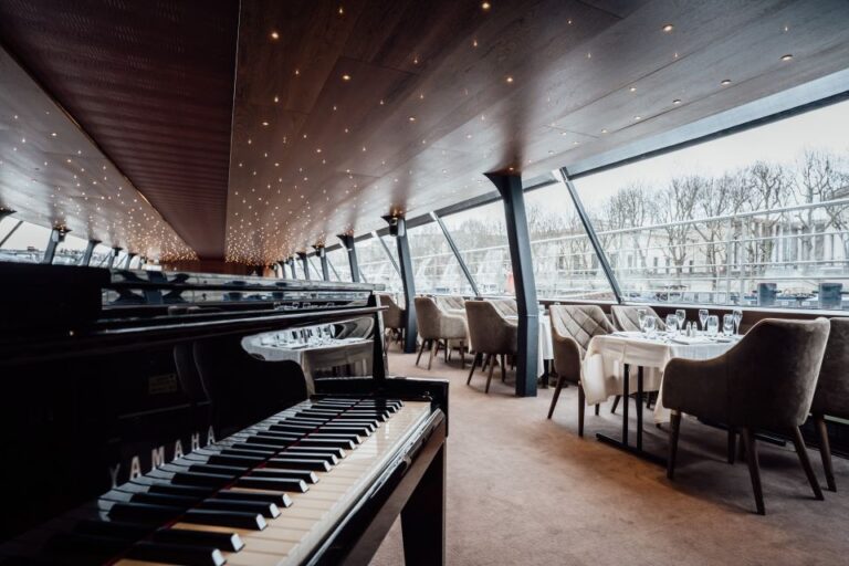 Paris: 4 Course Dinner Cruise On Seine River With Live Music Cruise Details And Inclusions