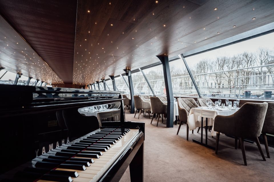 Paris: 4-Course Dinner Cruise on Seine River With Live Music - Cruise Details and Inclusions